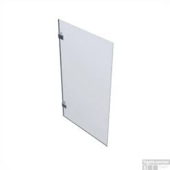 B&w-luxury Bagno Badwand 80x140cm. Chroom-helder Clean -Winkel Voor Badkamerdouchebenodigdheden 10768