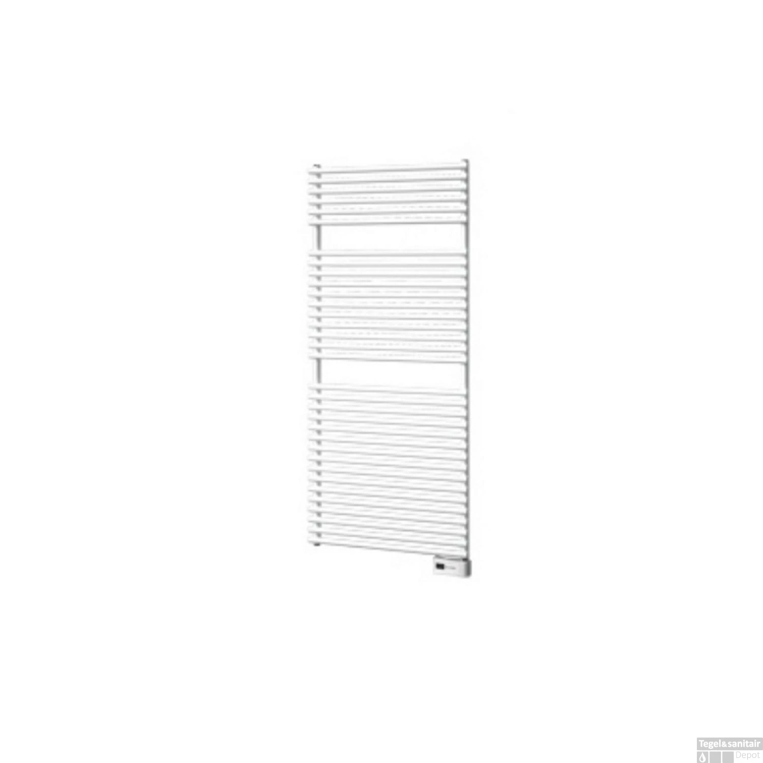 Designradiator Elektrisch Florion Nxt-EL III/Fischio 171 X 60 Cm 1000 Watt Enkel Zilver Metallic