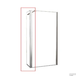 Zijwand Wiesbaden Draaibaar 40x200 Cm 10mm NANO Coating -Winkel Voor Badkamerdouchebenodigdheden 20.3843 blanco shop