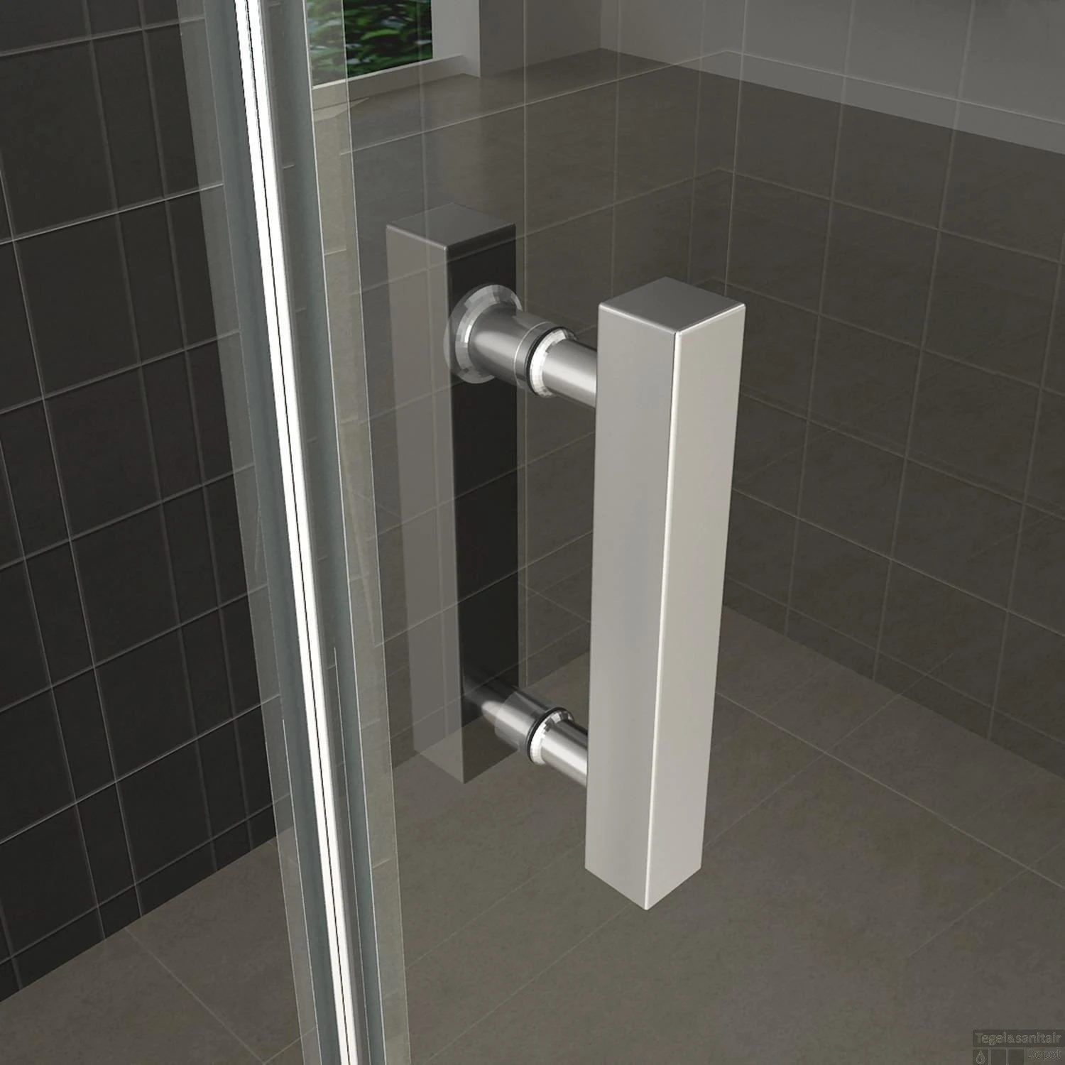 Nis Swingdeur Wiesbaden 120x200cm + Vast Paneel 8mm NANO Coating 5 Nis Swingdeur Wiesbaden 120x200cm + Vast Paneel 8mm NANO Coating - Afbeelding 5