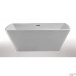 Ligbad Larx Wiesbaden Vrijstaand Vierkant Acryl Inclusief Waste 170x78 Cm Wit -Winkel Voor Badkamerdouchebenodigdheden 21.3660