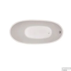 BWS Vrijstaand Trapeze Ligbad Acryl 170x77 Cm Wit (inclusief Witte Waste En Overloop) -Winkel Voor Badkamerdouchebenodigdheden 21.3685 3 1 1