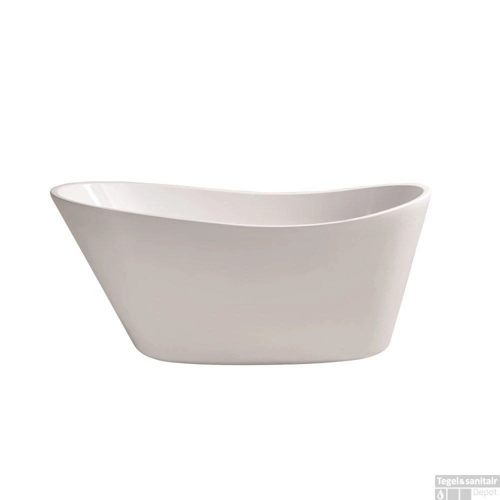 Ligbad Wiesbaden Trapeze Vrijstaand Acryl 170x77 Wit 1 Ligbad Wiesbaden Trapeze Vrijstaand Acryl 170x77 Wit