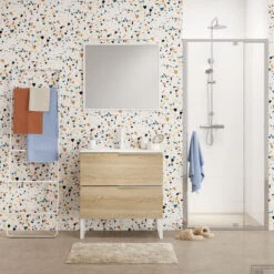 Spiegeldoosje Vrijstaand Sealskin Grace Wit -Winkel Voor Badkamerdouchebenodigdheden 361912710 sfeer 3