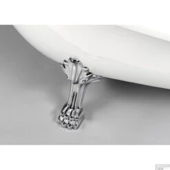 Vrijstaand Bad Sapho Retro 173x75x84 Cm Wit Met Leeuwenpoten Chroom -Winkel Voor Badkamerdouchebenodigdheden 36622 vrijstaand bad sapho retro 173x75x84 cm wit met leeuwenpoten chroom 5