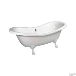 Vrijstaand Bad Sapho Charleston 188x80x71 Cm Wit Met Leeuwenpoten