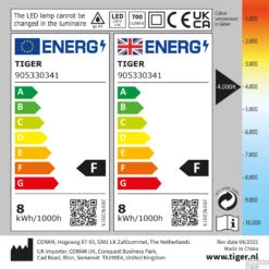 LED Spiegel Verlichting Tiger Aurel 4000K 40 Cm Chroom 15 LED Spiegel Verlichting Tiger Aurel 4000K 40 Cm Chroom -Winkel Voor Badkamerdouchebenodigdheden 4008919053403 9