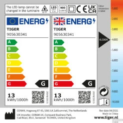 Spiegel Verlichting Tiger Eros LED 4000K 60 Cm Chroom 15 Spiegel Verlichting Tiger Eros LED 4000K 60 Cm Chroom -Winkel Voor Badkamerdouchebenodigdheden 4008919056404 9