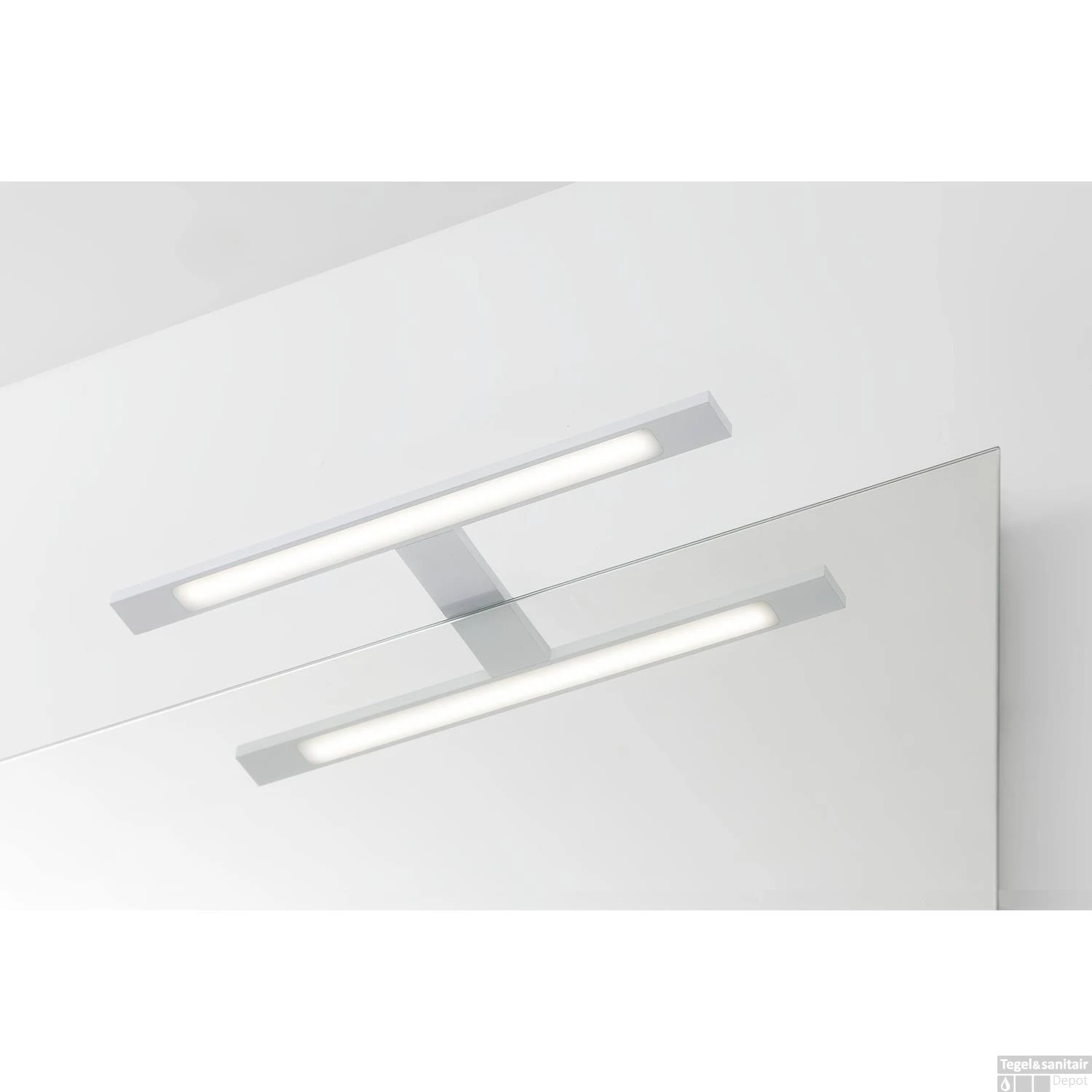 Spiegel Verlichting Tiger Ancis LED 4000K 40x4x10.5 Cm Wit 1 Spiegel Verlichting Tiger Ancis LED 4000K 40x4x10.5 Cm Wit
