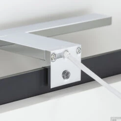 Spiegel Verlichting Tiger Ancis LED 4000K 60x4x10.5 Cm Chroom -Winkel Voor Badkamerdouchebenodigdheden 4008919068407 8