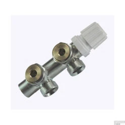 Onderblok Radiatoraansluitset Wiesbaden 16x2,0 +15 Knel Haaks Links Aansluiting Geborsteld Staal (RVS Look) 12 Onderblok Radiatoraansluitset Wiesbaden 16x2,0 +15 Knel Haaks Links Aansluiting Geborsteld Staal (RVS Look) -Winkel Voor Badkamerdouchebenodigdheden 43.3681