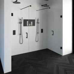 Niscabine XL Compleet Just Creating 220x200 Cm 60/100/60 Mat Zwart