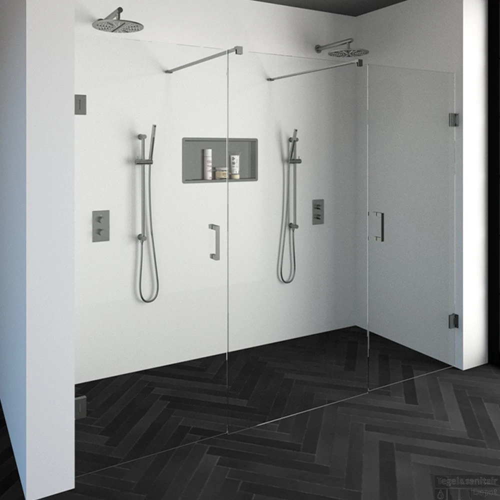 Niscabine XL Compleet Just Creating 260x200 Cm 80/100/80 RVS 1 Niscabine XL Compleet Just Creating 260x200 Cm 80/100/80 RVS