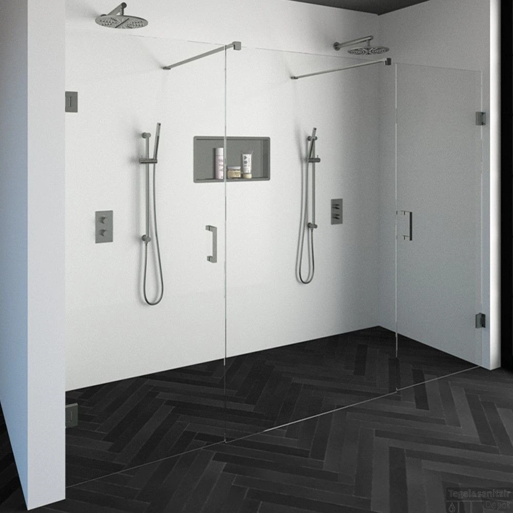 Niscabine XL Compleet Just Creating 280x200 Cm 80/120/80 RVS 1 Niscabine XL Compleet Just Creating 280x200 Cm 80/120/80 RVS