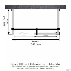Inloopdouche Compleet XL Just Creating Profielloos 100x180 Cm Koper 11 Inloopdouche Compleet XL Just Creating Profielloos 100x180 Cm Koper -Winkel Voor Badkamerdouchebenodigdheden 4jc6 100x180 tt