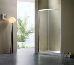 B&w-luxury Profilo Schuifdeur 2delig 120x195 Chroom-helder Clean -Winkel Voor Badkamerdouchebenodigdheden 56999