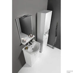 Badkamerspiegel Sapho Beta 50x70x12 Cm Met Planchet MDF Exclusief Lamp -Winkel Voor Badkamerdouchebenodigdheden 57396 badkamerspiegel sapho beta 50x70x12 cm met planchet aluminium 4