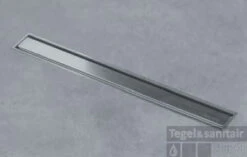 Easydrain Xs Z-1 Linea Xs Douchegoot 30 Cm. Waterslot 50 Rvs Geborsteld