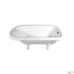 Vrijstaand Bad Sapho Foxtrot 170x75x49 Cm Wit Met Leeuwenpoten 7 Vrijstaand Bad Sapho Foxtrot 170x75x49 Cm Wit Met Leeuwenpoten -Winkel Voor Badkamerdouchebenodigdheden 68112 vrijstaand bad sapho foxtrot 170x75x49 cm met witte leeuwenpoten 2