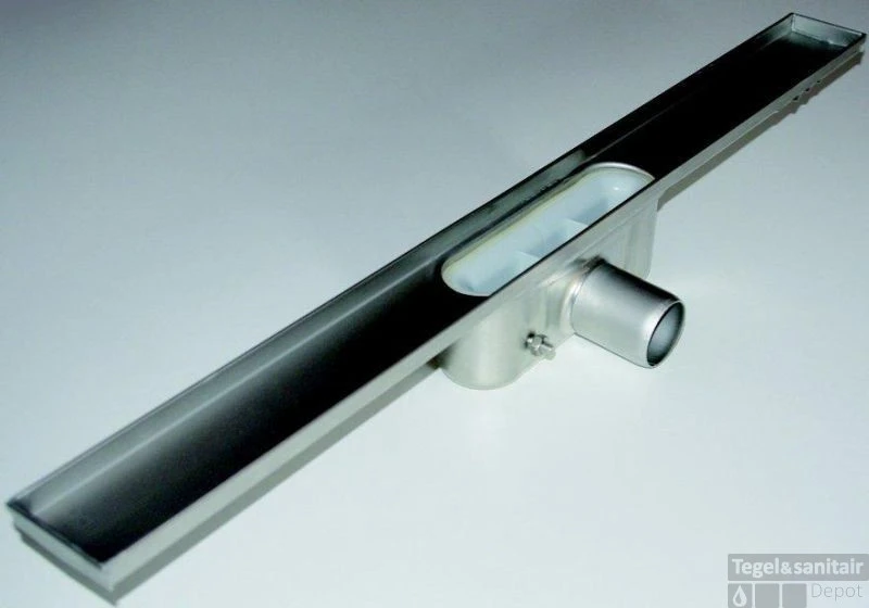 Aco Showerdrain C Douchegoot 88,5x7 H=9,2 Ss=50mm. Zonder Flens Rvs 1 Aco Showerdrain C Douchegoot 88,5x7 H=9,2 Ss=50mm. Zonder Flens Rvs