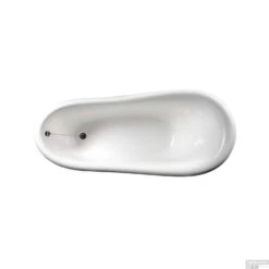 Vrijstaand Bad Sapho Retro 169x75x72 Cm Wit / Zwart Met Leeuwenpoten -Winkel Voor Badkamerdouchebenodigdheden 72968 vrijstaand bad sapho retro 169x75x72 cm wit zwart met leeuwenpoten 3