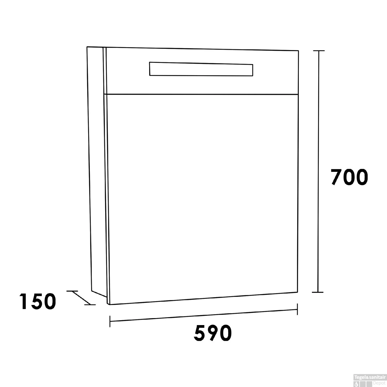 Spiegelkast 2.0 Exclusive Line 60cm Rechtsdraaiend Mat Grijs 3 Spiegelkast 2.0 Exclusive Line 60cm Rechtsdraaiend Mat Grijs - Afbeelding 3