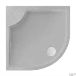 Kwartrond Douchebak Bounty 80 X 90 X 4 Cm Cement