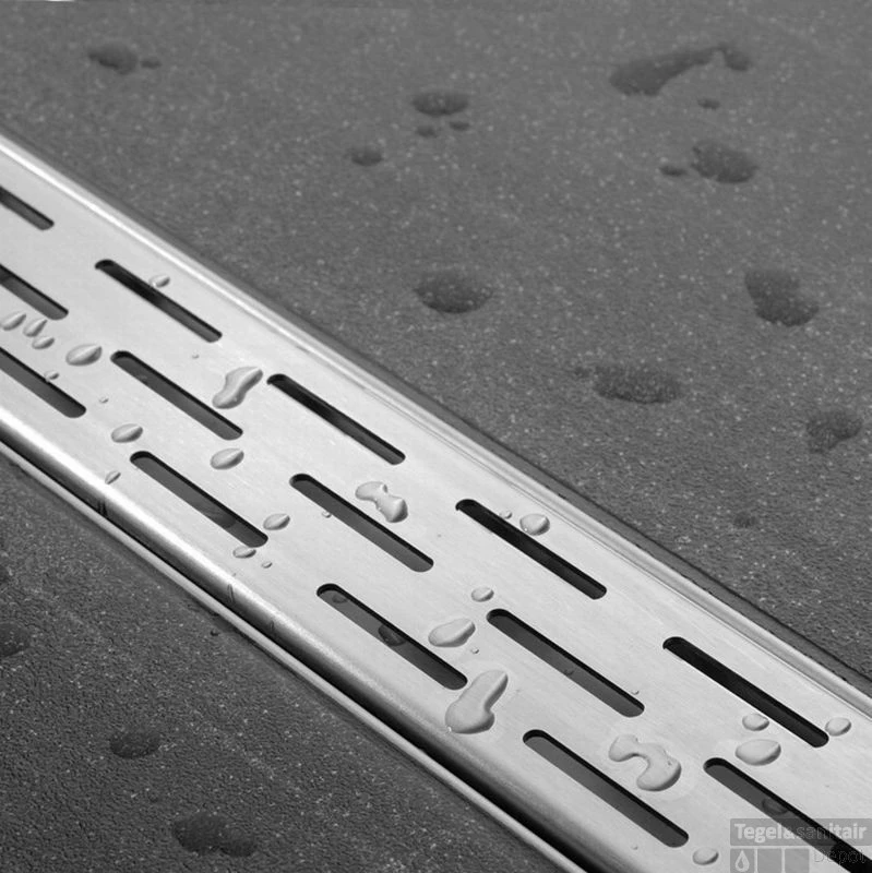 Easydrain Compact Ff 30 Afvoergoot 6x100 Cm.zijuitlaat Met Afdichtingsdoek Rvs 2 Easydrain Compact Ff 30 Afvoergoot 6x100 Cm.zijuitlaat Met Afdichtingsdoek Rvs - Afbeelding 2