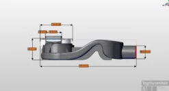 B&w-luxury Highline N Wand/vloer Douchegoot 70 Cm. Met Zijuitlaat Rvs -Winkel Voor Badkamerdouchebenodigdheden 84809