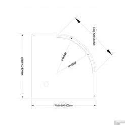 AKTIE Douchecabine Boss & Wessing Kwartrond 2 Schuifdeuren 80x80 Cm 4 Mm -Winkel Voor Badkamerdouchebenodigdheden aktie douchecabine boss wessing kwartrond 2 schuifdeuren 80x80 cm 4 mm sfeer