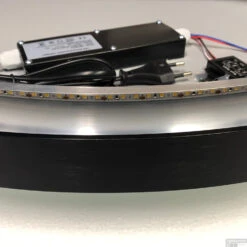 Badkamerspiegel Best Design Venetië Nero LED Verlichting 120x120 Cm Rond Mat Zwart -Winkel Voor Badkamerdouchebenodigdheden badkamerspiegel best design veneti nero led verlichting 120 cm rond mat zwart 4