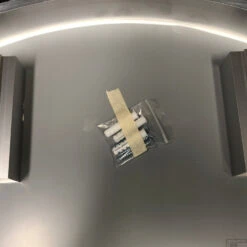 Badkamerspiegel Best Design Venetië Nero LED Verlichting 120x120 Cm Rond Mat Zwart -Winkel Voor Badkamerdouchebenodigdheden badkamerspiegel best design veneti nero led verlichting 120 cm rond mat zwart 5