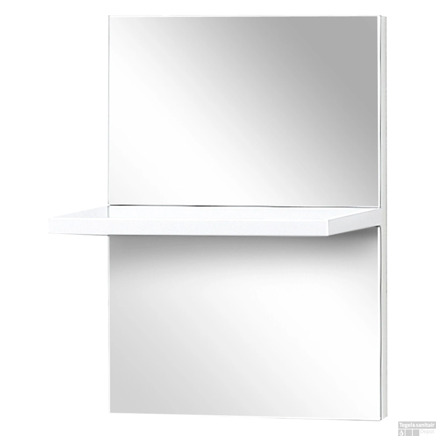 Planchet Voor Spiegel Differnz Fabulous 42x30cm Wit 1 Planchet Voor Spiegel Differnz Fabulous 42x30cm Wit