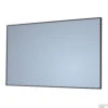 Badkamerspiegel Sanicare Q-Mirrors 100x70x2cm Zwart