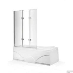 Winkel Voor Badkamerdouchebenodigdheden -Winkel Voor Badkamerdouchebenodigdheden badwand boss wessing bibi recht 120x140cm scharnierend 3 delig omkeerbaar 6mm