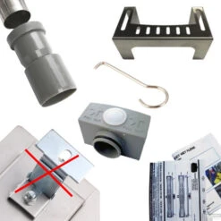 RVS Douchegoot BASIC Met Uitneembaar Sifon 90x7cm 6,7cm Diep GLAS ROOSTER -Winkel Voor Badkamerdouchebenodigdheden basic glas rooster 90cm 3