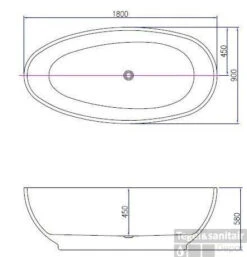 Ligbad Vrijstaand Best Design Bomber 180x90x58 Cm Wit -Winkel Voor Badkamerdouchebenodigdheden bomber afmetingen