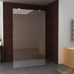 BWS Apollo Vrijstaand Douchewand 120x200cm 10mm NANO Coating