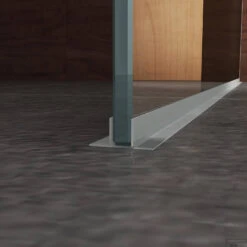 BWS Edge Douchewand Profielloos 100x200 Cm 8 Mm NANO Coating -Winkel Voor Badkamerdouchebenodigdheden bws edge douchewand profielloos nano coating 3 2