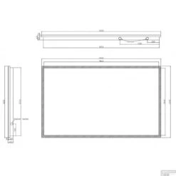 BWS LED Spiegel Rondom Dimbare Condensvrije 100x60 Cm 5 BWS LED Spiegel Rondom Dimbare Condensvrije 100x60 Cm -Winkel Voor Badkamerdouchebenodigdheden bws led spiegel quatro dimbare condensvrije 100x60 cm tech