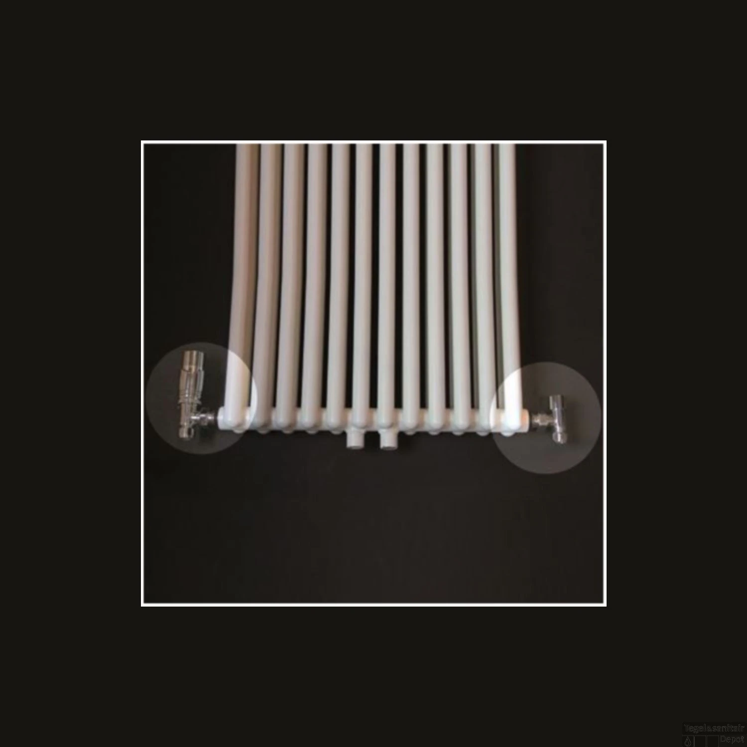 BWS Luxe Thermostatische Radiator Aansluitset Haaks Voor Zijaansluiting Chroom - Afbeelding 6