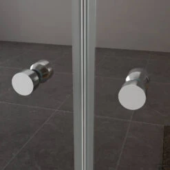 BWS Nisdeur Met Pendeldeuren 90x200 Cm 6mm NANO Coating -Winkel Voor Badkamerdouchebenodigdheden bws nisdeur met pendeldeuren nano coating 4 3