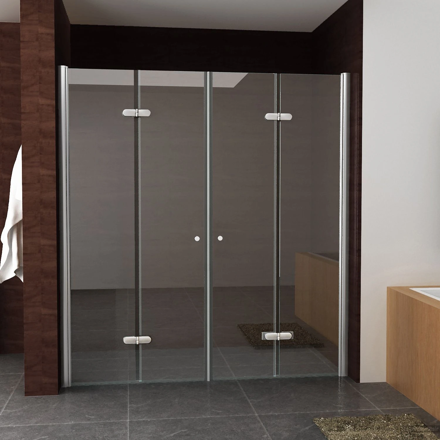 BWS Vouwbare Nisdeur Links 100x202 Cm 8mm NANO Harmonica Deur 9 BWS Vouwbare Nisdeur Links 100x202 Cm 8mm NANO Harmonica Deur - Afbeelding 9