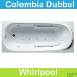 Ligbad Riho Colombia 175 X 80 Cm Whirlpool Dubbel Systeem
