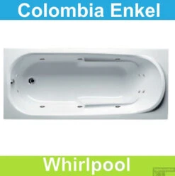 Ligbad Riho Colombia 160 X 75 Cm Whirlpool Enkel Systeem