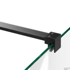 Inloopdouche Compleet Just Creating Profielloos 100x140 Cm Reversed Mat Zwart -Winkel Voor Badkamerdouchebenodigdheden complete profielloze inloopdouche reversed antraciet 4575 2 4