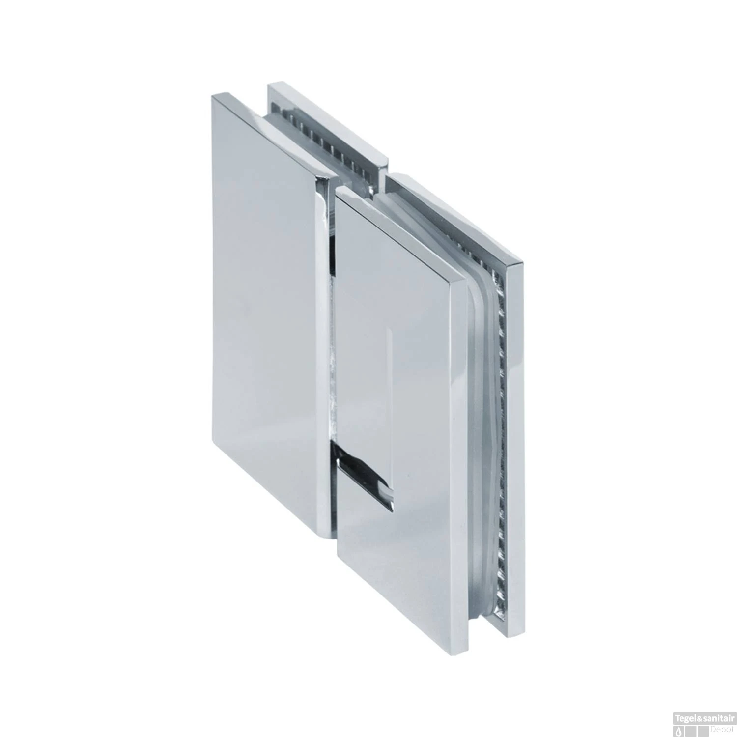 Nisdeur Compleet Just Creating Profielloos 2-Delig (Draaideur Bevestigd Op Inloopwand) 140x200 Cm 70/70 Chroom 4 Nisdeur Compleet Just Creating Profielloos 2-Delig (Draaideur Bevestigd Op Inloopwand) 140x200 Cm 70/70 Chroom - Afbeelding 4