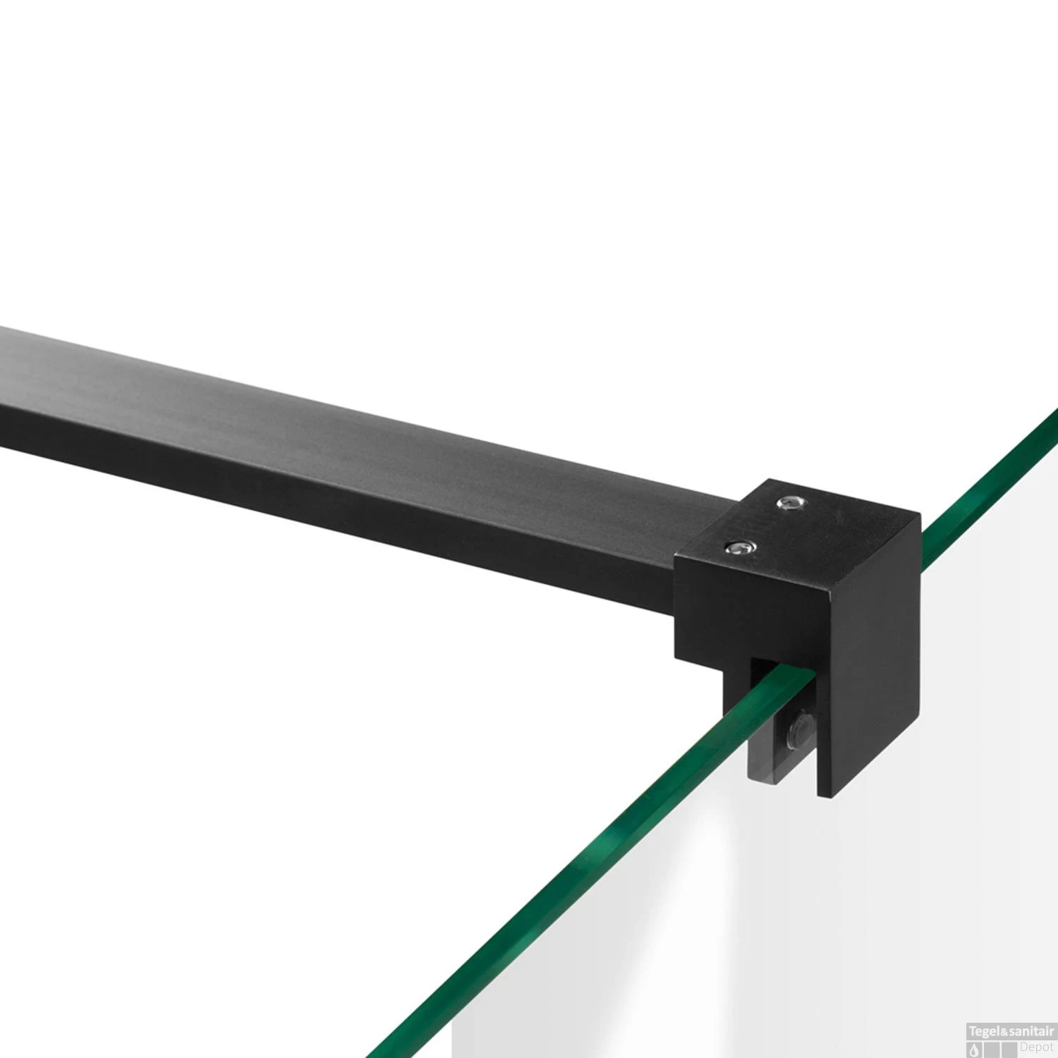 Nisdeur Compleet Just Creating Profielloos 2-Delig 160x200 Cm 90/70 Mat Zwart 6 Nisdeur Compleet Just Creating Profielloos 2-Delig 160x200 Cm 90/70 Mat Zwart - Afbeelding 6