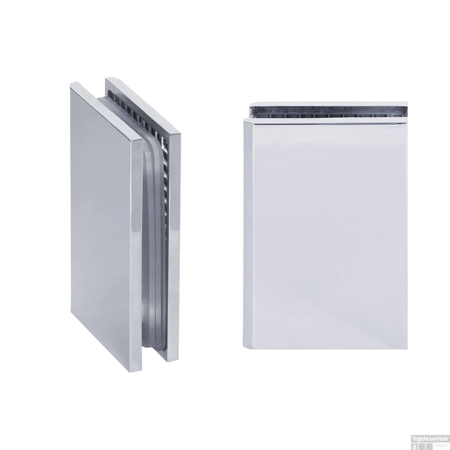 Nisdeur Compleet Just Creating Profielloos 2-Delig (Draaideur Bevestigd Op Inloopwand) 140x200 Cm 70/70 Chroom 5 Nisdeur Compleet Just Creating Profielloos 2-Delig (Draaideur Bevestigd Op Inloopwand) 140x200 Cm 70/70 Chroom - Afbeelding 5