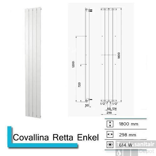 Handdoekradiator Covallina Retta Enkel 1800 X 298 Mm Pearl Grey 1 Handdoekradiator Covallina Retta Enkel 1800 X 298 Mm Pearl Grey